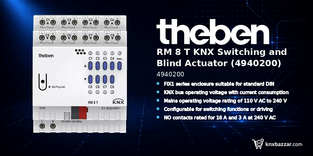theben RM 8 T KNX 4940200