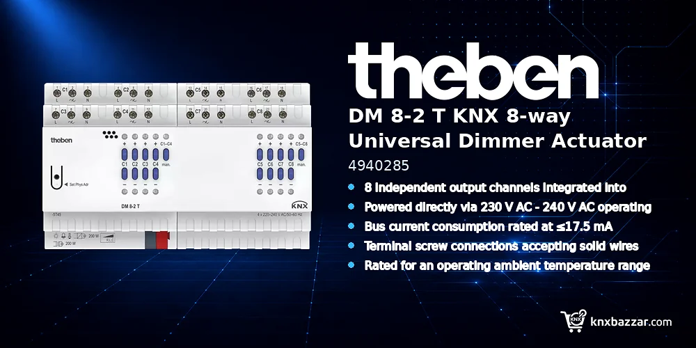 theben DM 8-2 T KNX