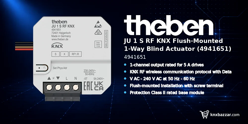 Theben JU 1 S RF KNX