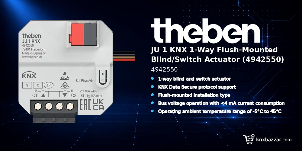 theben JU 1 KNX 4942550