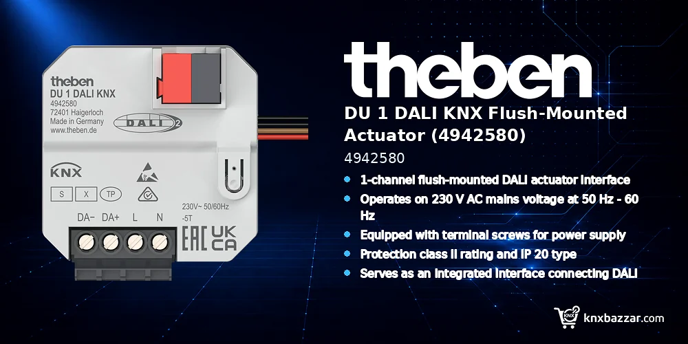 theben DU 1 DALI KNX 4942580