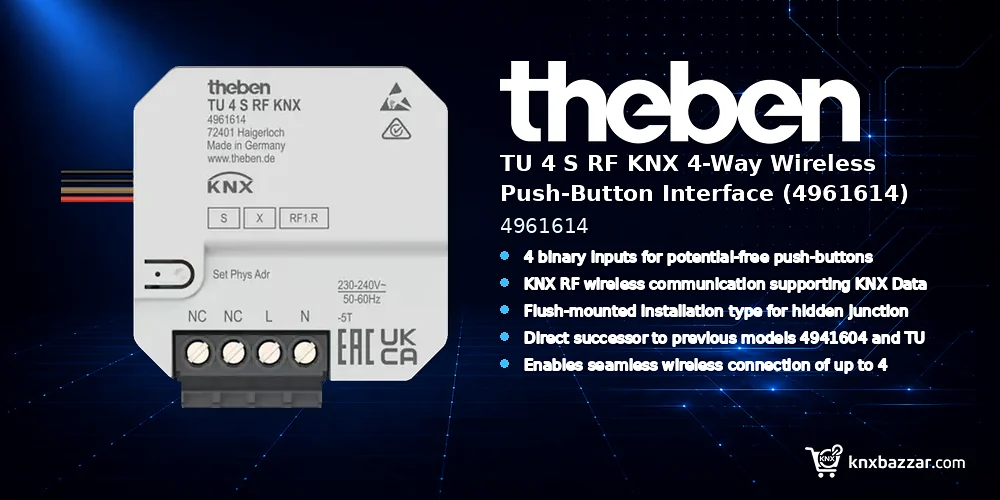 theben TU 4 S RF KNX