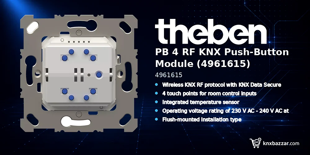 theben PB 4 RF KNX
