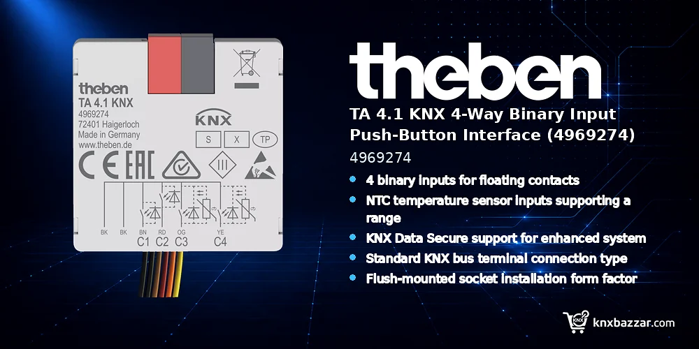 theben TA 4.1 KNX 4969274