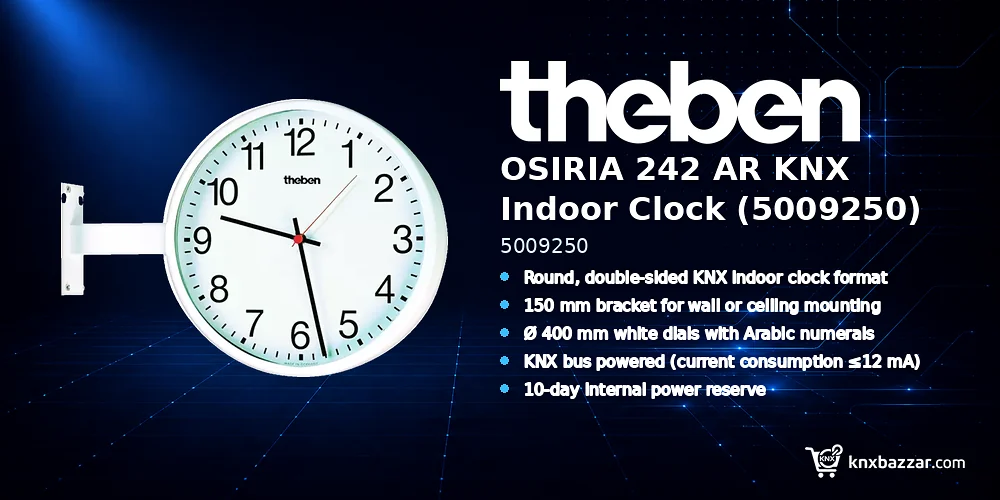 theben OSIRIA 242 AR KNX clock 5009250