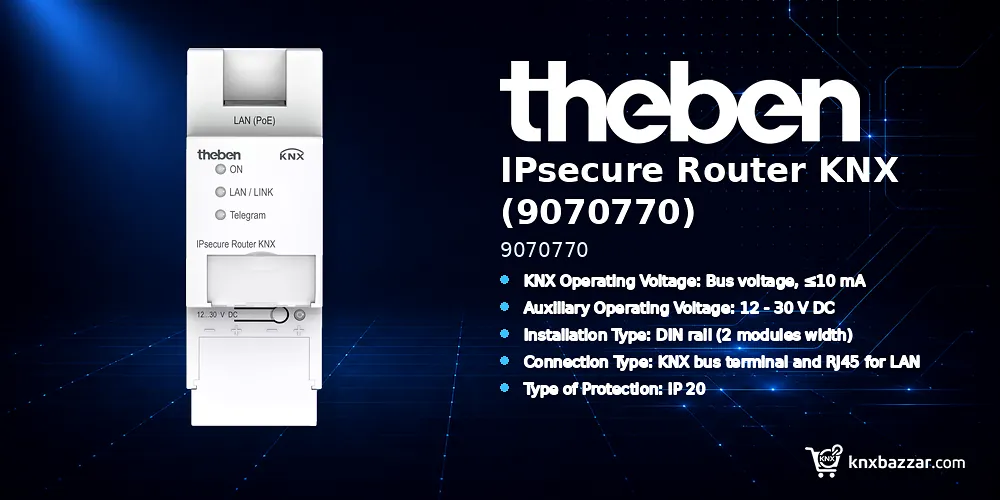 theben IPsecure Router KNX