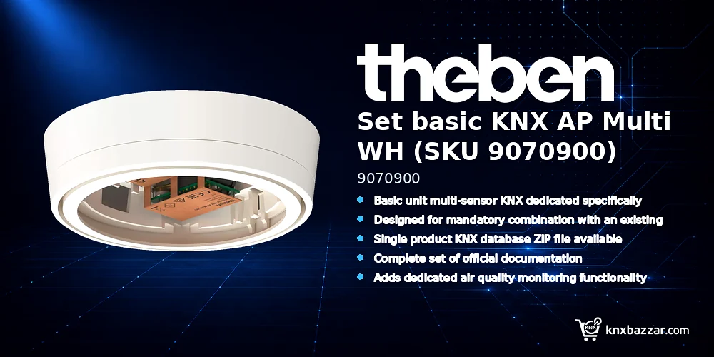 theben Set basic KNX AP Multi WH 9070900