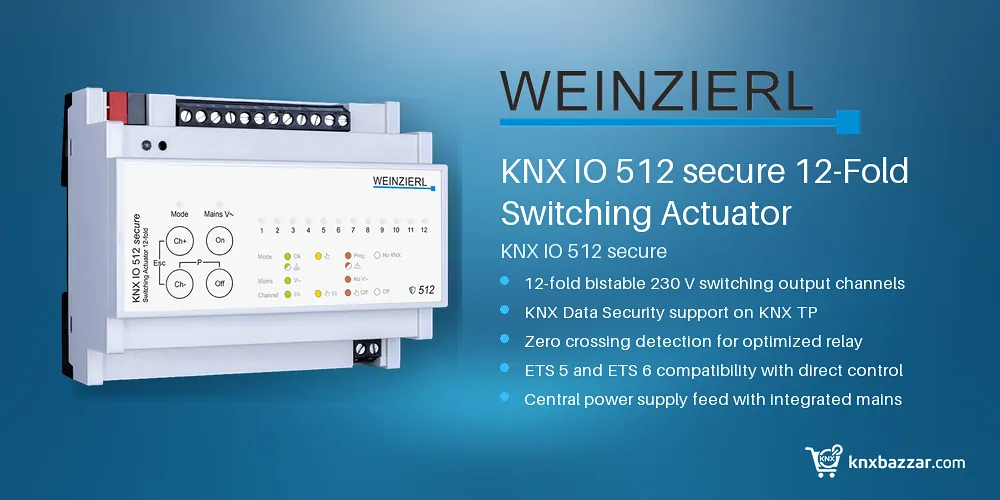 WEINZIERL KNX IO 512 secure