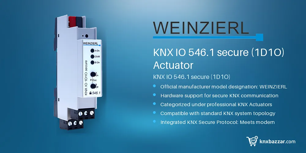 WEINZIERL KNX IO 546.1 secure