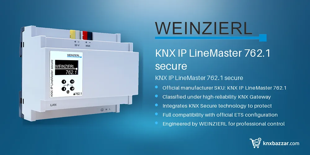 WEINZIERL KNX IP LineMaster 762.1 secure