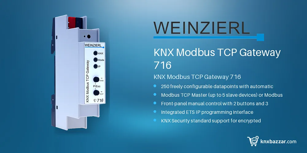 WEINZIERL KNX Modbus TCP Gateway 716