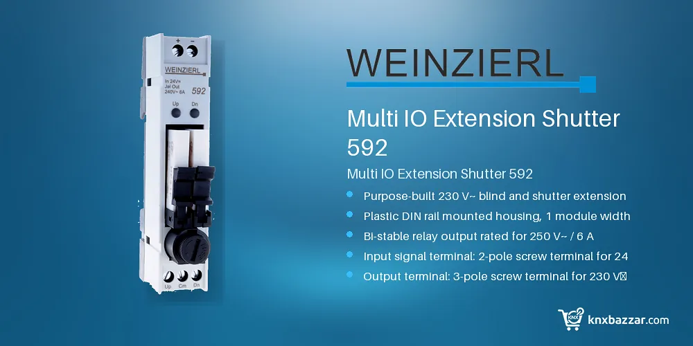 WEINZIERL Multi IO Extension Shutter 592