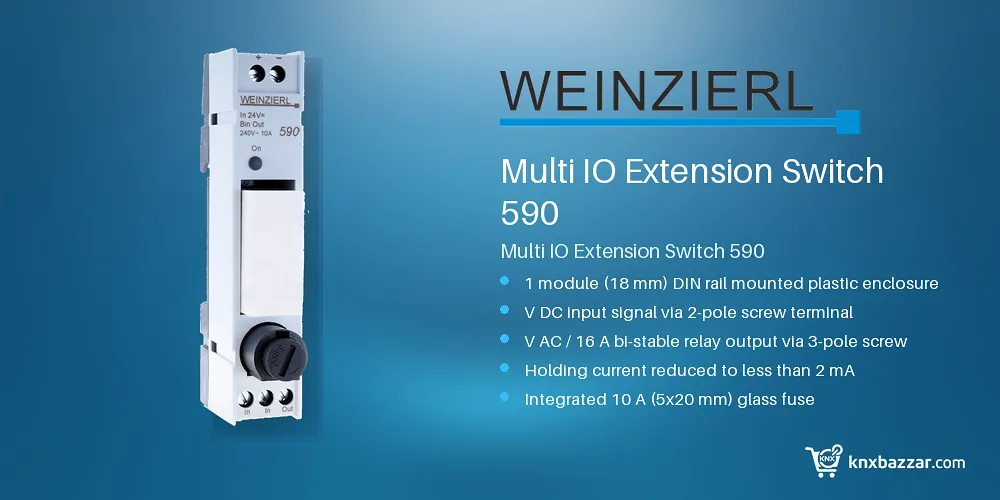 WEINZIERL Multi IO Extension Switch 590