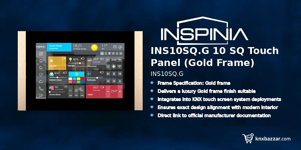 Inspinia INS10SQ.G 10 SQ Touch Panel