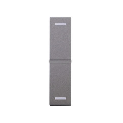Panasonic KNX 1/2M Dual LED Automation Switch Cover - Anthracite (WRKT84004AN)