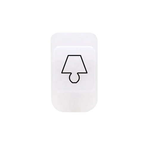 GEWISS GW10504A Gemma KNX Button Cover with Lamp Symbol