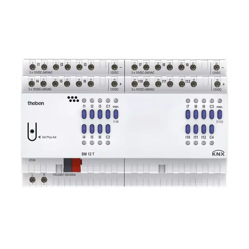 theben BM 12 T KNX 12-Way Binary Input Module (4940235)
