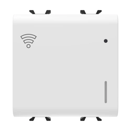 GEWISS GW15840 ChoruSmart Home Automation Gateway - Satin White (2 Modules)