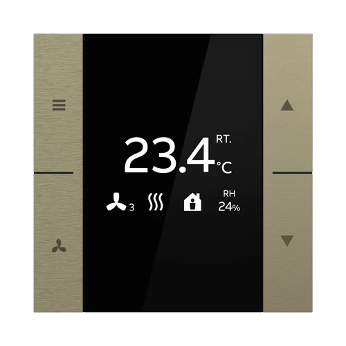 ABB YUBR/U0.0.1-AG Yurika KNX Room Temperature Controller - Antique Gold