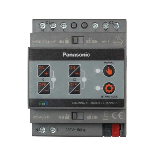 Panasonic KNX Dimming Actuator 2 Gang 300W DM102 (WRKT5512E5NC)