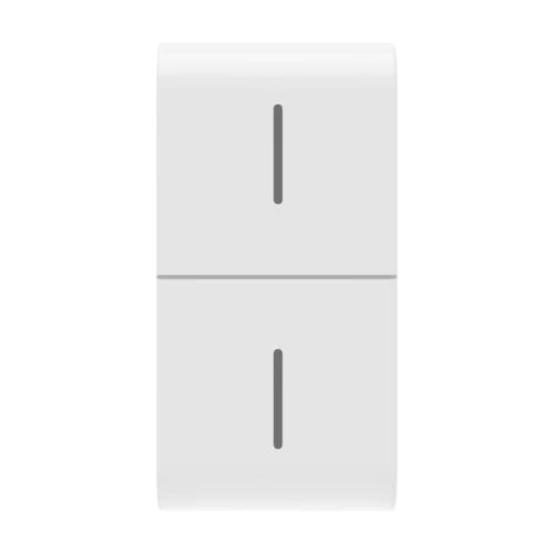 GEWISS GW10819 Interchangeable Eco Button Cover 1M White