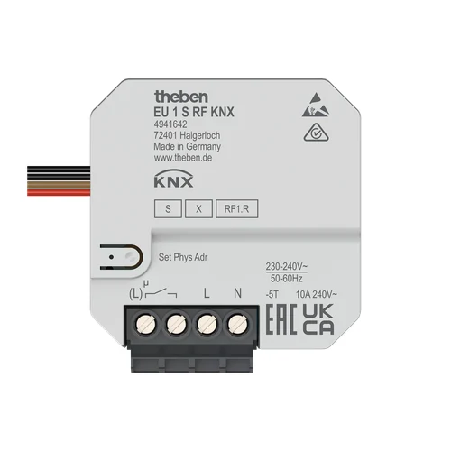 theben EU 1 S RF KNX Wireless Heating Actuator (4941642)