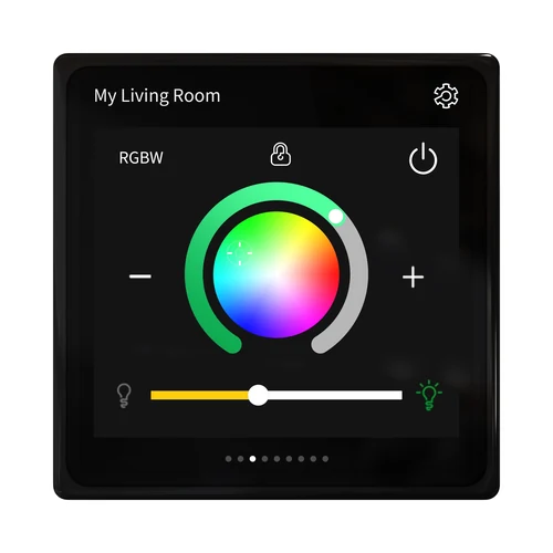 Schneider SpaceLogic KNX Secure 4" Touch Screen (MTN6215-0410S)