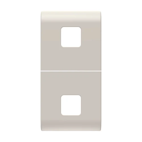 GEWISS GW13553S ChoruSmart 1-Module Replaceable Axial Switch Button Cover - Satin Beige