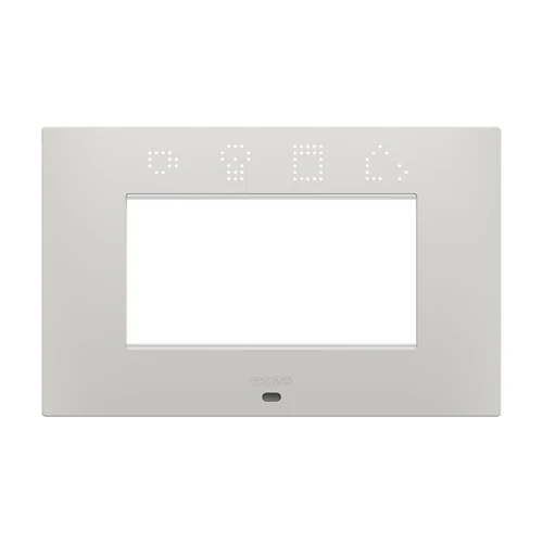 GEWISS EGO SMART 4-Module Cover Frame - Clay Technopolymer (GW16004SCY)