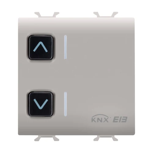 GEWISS GW13797 KNX 1-Channel Shutter Actuator 6A 2-Module Beige - ChoruSmart