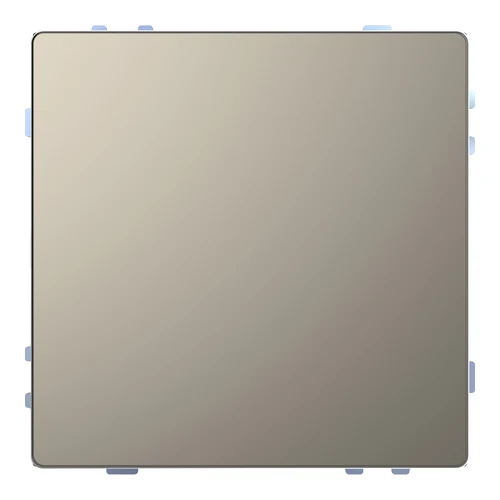 Schneider SpaceLogic KNX Push-Button Pro T with Temperature Control Nickel Metallic (MTN6185-6050)