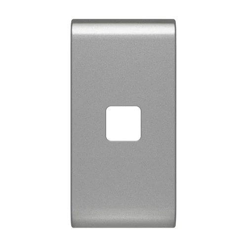 GEWISS ChoruSmart 1-Module Replaceable Button Cover Titanium (GW14551S)