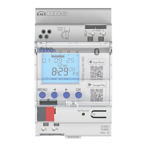 theben TR 648 top3 RC KNX Digital Time Switch (6489130)