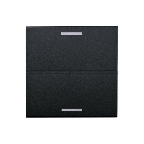 Panasonic KNX 2M Switch Cover in Black (WRKT84024BL)