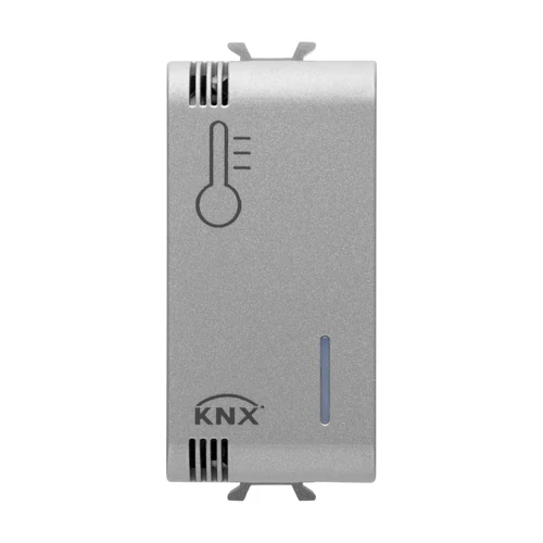 GEWISS GW14799 KNX 1-Module Temperature Sensor - Titanium (ChoruSmart)