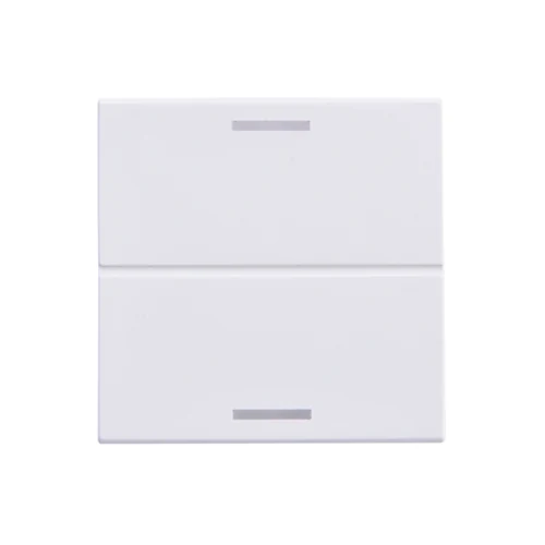 Panasonic KNX 2M Dual LED Automation Switch Cover - White (WRKT84024WH)