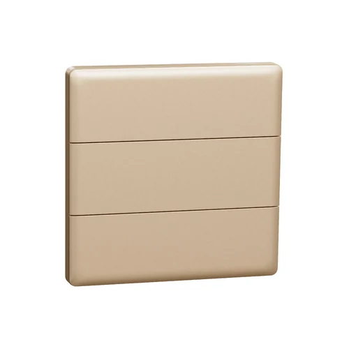Schneider Unica SpaceLogic KNX 6-Key Push Button - Wine Gold (NP16163_01WG)