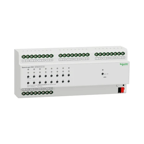 Schneider SpaceLogic KNX Hybrid Actuator 16-Channel 10A with Manual Mode (MTN6700-0116)