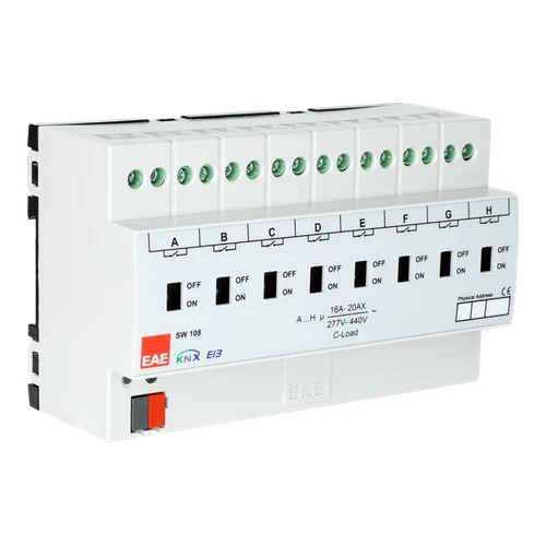 EAE SW108 8-Channel KNX Switch Actuator
