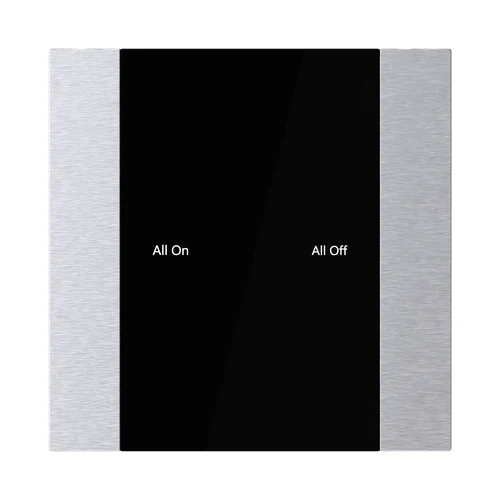 ABB YUB/U1.0.1-SS KNX Yurika Control Element 1/2-fold (Stainless Steel)