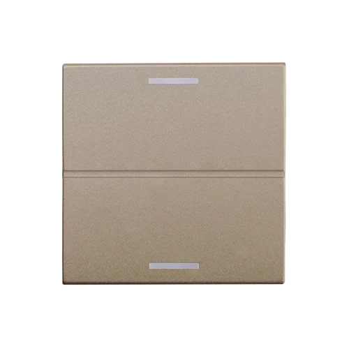 Panasonic KNX 2M Dual LED Automation Switch Cover Dore (WRKT84024DR)
