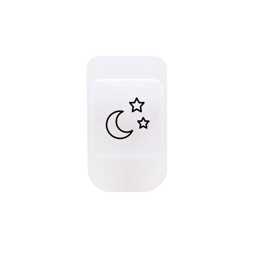 GEWISS GW10532A GEMMA KNX Button Cover - Good Night Symbol