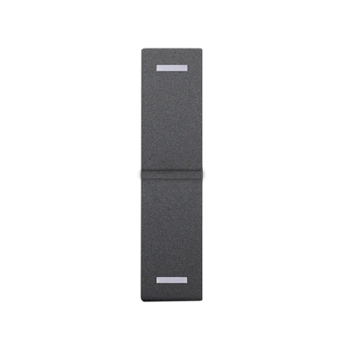 Panasonic KNX 1/2M Dual LED Automation Switch Cover - Fume (WRKT84004DG)