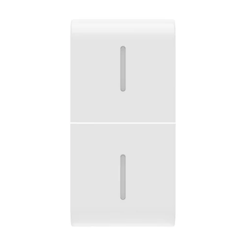 GEWISS GW10557S Interlocked Button Cover 2 Diffusers 1M White