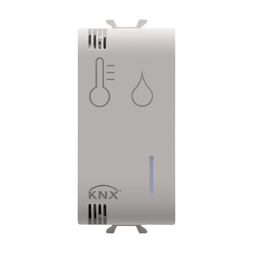GEWISS GW13799H CHORUSMART KNX Humidity and Temperature Sensor (1 Module, Beige)