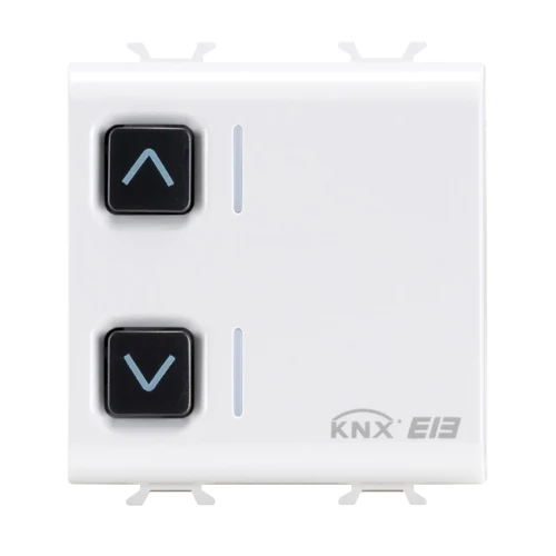 GEWISS GW10797 1-Channel 6A Motor Control Actuator (2 Modules, White)