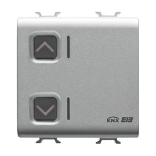 GEWISS GW14797 KNX 1-Channel Shutter Actuator 6A 2-Module Titanium ChoruSmart