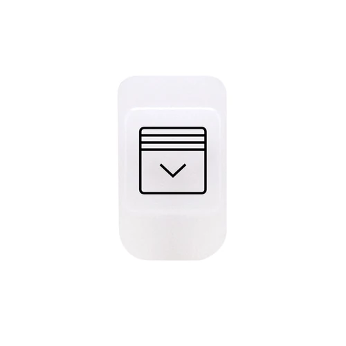 GEWISS GW10520A Gemma KNX Button Cover - Roller Shutter Down