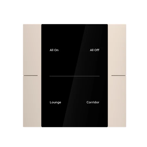 ABB YUB/U2.0.1-411 KNX Control Element 2/4-fold (Champagne Gold)