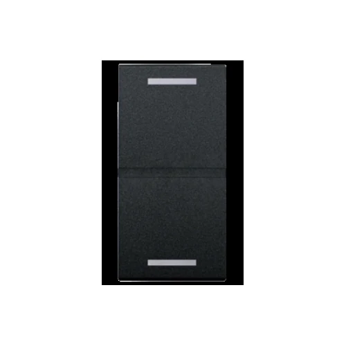 Panasonic KNX 1M Switch Cover Black (WRKT84014BL)